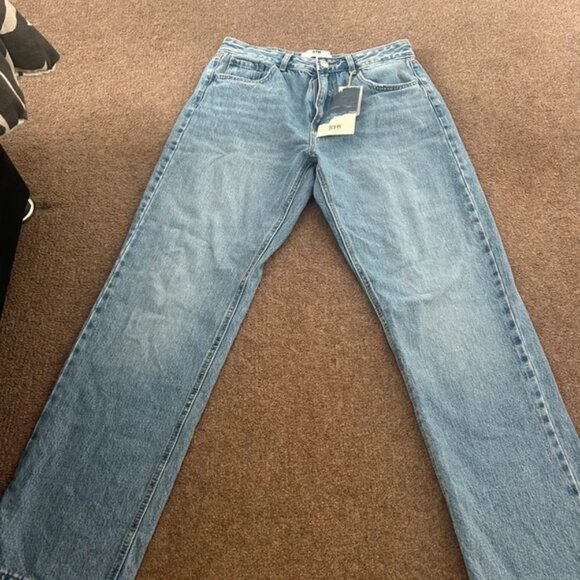 Stradivarius straight leg jeans size 14 - Picture 1 of 5